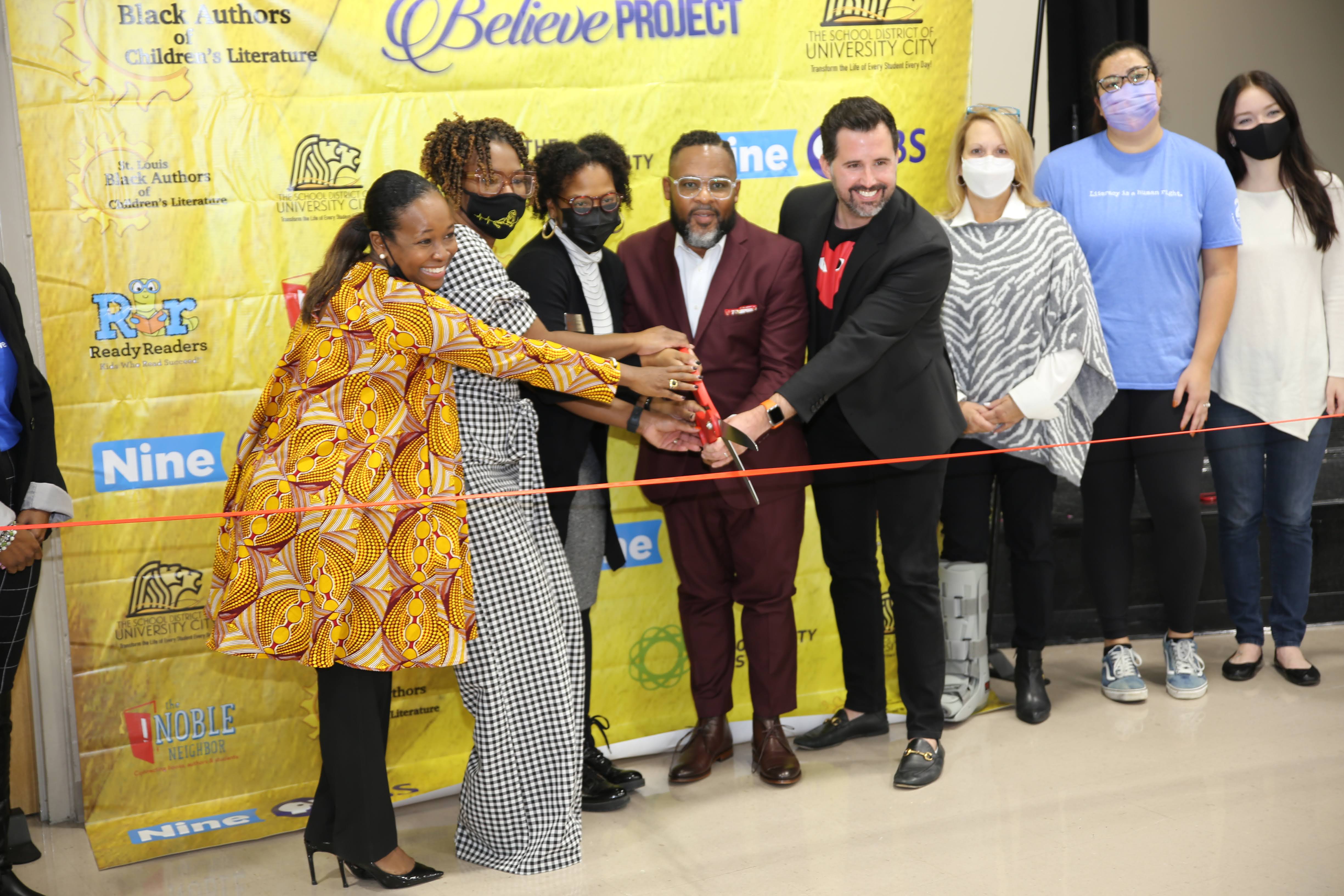 believe 6 ribbon cutting